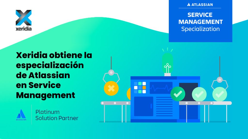 Xeridia obtiene la especialización Service Management de Atlassian