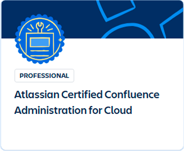 Atlassian Certified Confluence Administration for Cloud