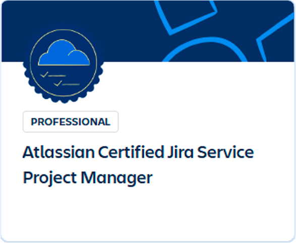 Atlassian Certified Jira Service Project Manager