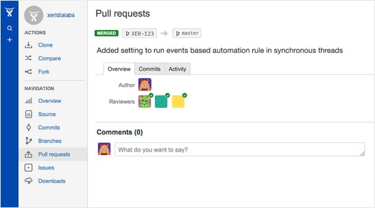 Licencias de producto Bitbucket Atlassian